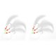 thumbnail image 1 of Pluma se?uelo Gancho 2 Piezas Fuego Pollo-Pluma Pescado se?uelo Cebo Pesca en el mar Cebo Aparejos Plantilla Falda de Arrastre Accesorios21*8*2cm-3 # Gancho de Pulpo Pelo Blanco)) Khall Tendencias, 1 of 6