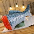 thumbnail image 2 of Realistic Fish Plush Pillow Toy, Creative Simulation Stuffed Cushion, Soft Lifelike Plush Décor Pillow, Funny 3D Fish Shaped Throw Pillow for Home Sofa Bedroom Gift, 2 of 6