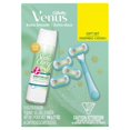thumbnail image 3 of Gillette Venus Extra Doux Lames de Rasoir pour Femmes, Manche, 4 Recharges de Lames de Rasoir, Satin Care Gel à Raser Peau Sensible, Cadeaux des Fêtes pour Femmes, 3 of 18
