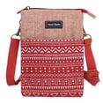 thumbnail image 2 of Spencer Small Crossbody Cell Phone Bag for Women Canvas Purse Bag Lightweight Shoulder Wallet Cellphone Pouch, Red, 2 of 9