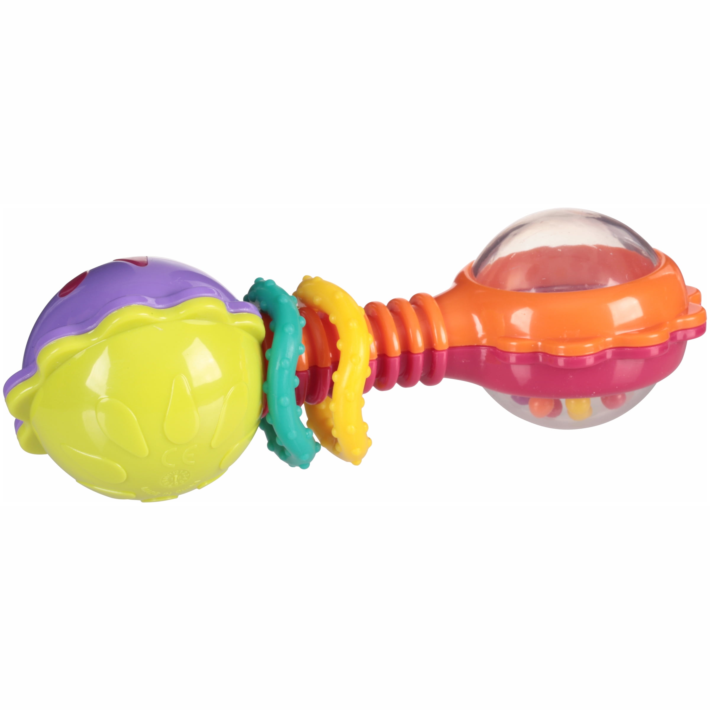playgro twisting barbell rattle