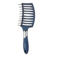 thumbnail image 3 of Cepillo para cabello Conair Velvet Touch tamaño regular base ventilada azul, 3 of 4
