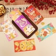 thumbnail image 1 of ziyahi Cartoon Rabbit Year Fortune Cat Hot Stamped Red Envelope Bag, Fun and Cute Japanese Style Fortune, New Year's Profit is Sealed, 1 of 1