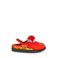 thumbnail image 4 of Disney Cars Toddler Boys' 3D Character Slippers with Back Strap, 4 of 7