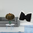 thumbnail image 2 of Cojín decorativo de Halloween con lazo de calabaza para sofá, cama, dormitorio, estudio, oficina o silla. Ideal para decoración moderna del hogar., 2 of 8
