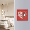 thumbnail image 5 of Dailycode Light Switch Plate Covers 3 Gang Wall Plate Plastics Outlet Covers for Kitchen Home Office Decor Love Heart and Red Roses, 5 of 8