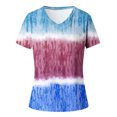 thumbnail image 4 of Cameland Mode Décontractée Printemps Été Manches Courtes Col en V Blouses et Chemises pour Femmes, 4 of 4