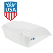 Camco Aero-flo RV Roof Vent Cover - White, Resin (40421)