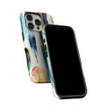 thumbnail image 5 of DesignSkinz Scratch-Resistant Hard Slim Case Compatible with iPhone 13 Mini (Compatible with MagSafe) - Bright Water Color Painted Feather, 5 of 9