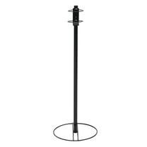 HUBERT Hand Sanitizer Stand for Small Bottles - 12"Dia x 34"H"