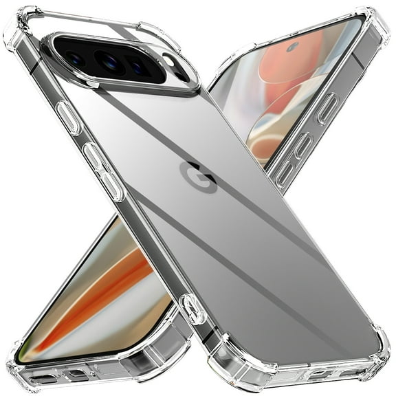 For Google Pixel 10 Case Clear Shockproof Slim Rugged Bumper Cover For Google Pixel 10 Pro Clear Case For Google Pixel 10 Pro XL Clear Case