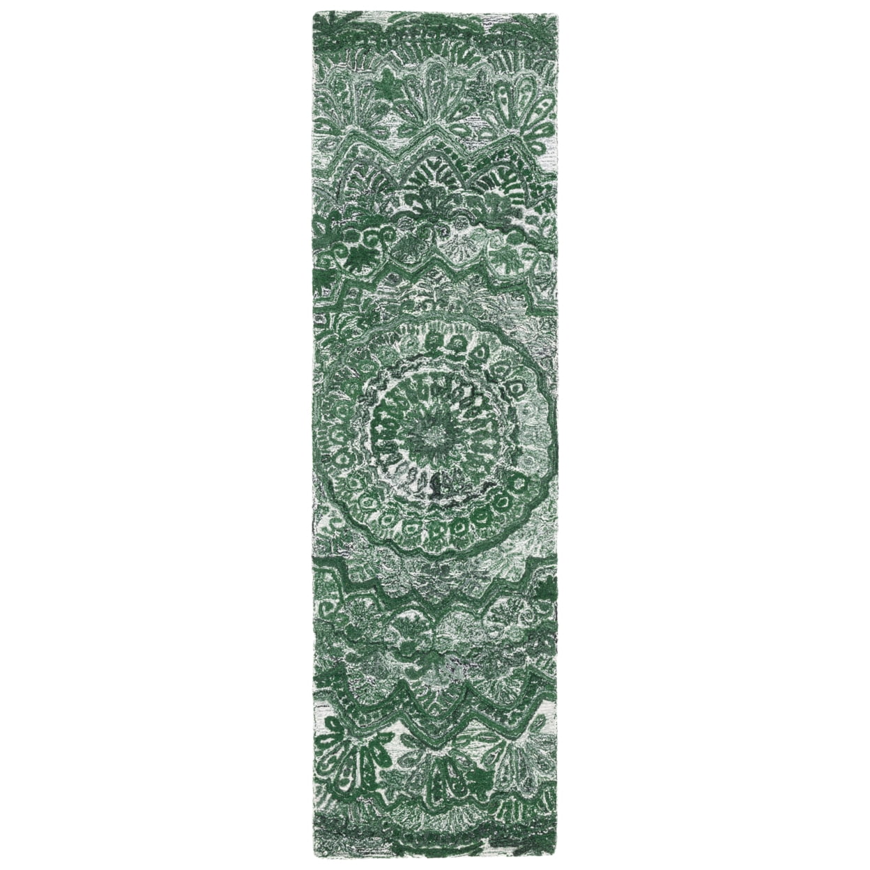 SAFAVIEH Marquee Georgiana Floral Area Rug, Green/Ivory, 9' x 12'