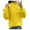 Yellow, variant on KDFJPTH Sweatshirt for Women Graphic Lined Small Turtleneck Loose Casual Long Sleeve Crew Neck Solid Color Hoodless Pullover Hoodies Top