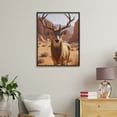 thumbnail image 4 of Paint By Numbers Kit for Adults Beginner - Desert Deer With Majestic Antlers DIY Canvas Painting Kits for Adults, Frameless Paint By Number for Adults for Home Wall Decor 16x20 Inch, 4 of 7