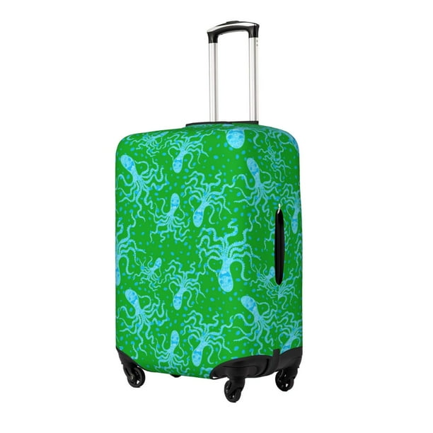 Balery Octopus1 Funda de equipaje, fundas para maletas, elástica, lavable, protector de maletas, compatible con maletas de 18 a 32 pulgadas-Small