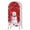 Red, variant on 5FT Arch Backdrop Covers, Pink Snowman Christmas Wedding Arch Cover Stretchy, Xmas Balls Snowflake Chiara Arches Backdrop Stand Covers for Birthday Baby Shower Party Banquet Decor
