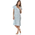 thumbnail image 1 of Casual Nights Women's Botanic Lace Short Sleeve Nightgown, 1 of 3