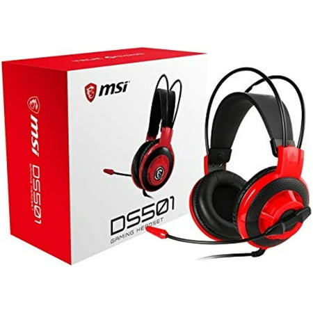 Msi Gaming Headset With Microphone (Ds501) Black