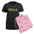 thumbnail image 5 of CafePress - Irish Ish (St. Patty's Day) Women's Dark Pajamas - Women's Short Sleeve Print T-Shirt and Pants Dark Cotton Pajama Set, 5 of 7