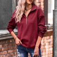 thumbnail image 2 of Vedolay T Shirts for Women Women's 2023 Oversized Crewneck Long Sleeve Pullover Fall Hoodie Sweatshirt, XL, 2 of 5
