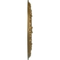 thumbnail image 4 of 32 3/4"OD x 2 1/2"P Jackson Ceiling Medallion (Fits Canopies up to 13 1/2"), Hand-Painted Pale Gold, 4 of 6