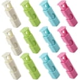 thumbnail image 1 of Set of 12 bread clips for bread bag - 4 colors, 1 of 6