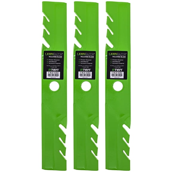 LawnRAZOR Blade for Exmark 48 inch 103-6396 Toothed Lift 3 Pack 810-CBL2404D
