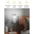 thumbnail image 4 of Night Lights Auto Sensor Eucalyptus Leaves Plug-in LED Nightlights Lamp Dusk to Dawn for Living Room, Bedroom, Bathroom, Hallway, Stairways Home Wall Decor, Sage Green Leaf Plant Night Light, 4 of 9