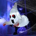 thumbnail image 1 of Costway 3.3' Halloween Inflatable Ghost Blow Up Flying Halloween Decoration for Party, 1 of 10