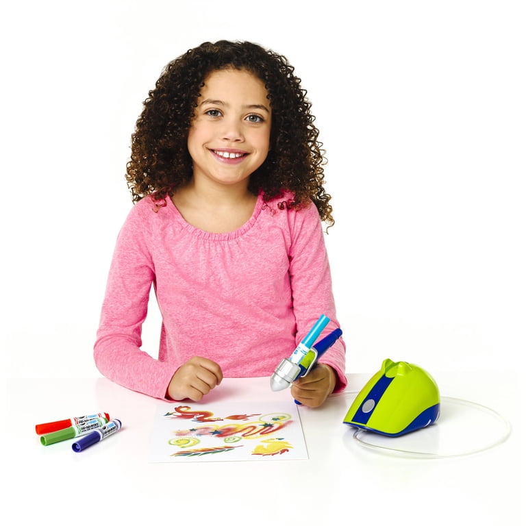 Crayola Air Marker Sprayer Airbrush Kit - Creative Art Gift For Kids (Free Shipping)