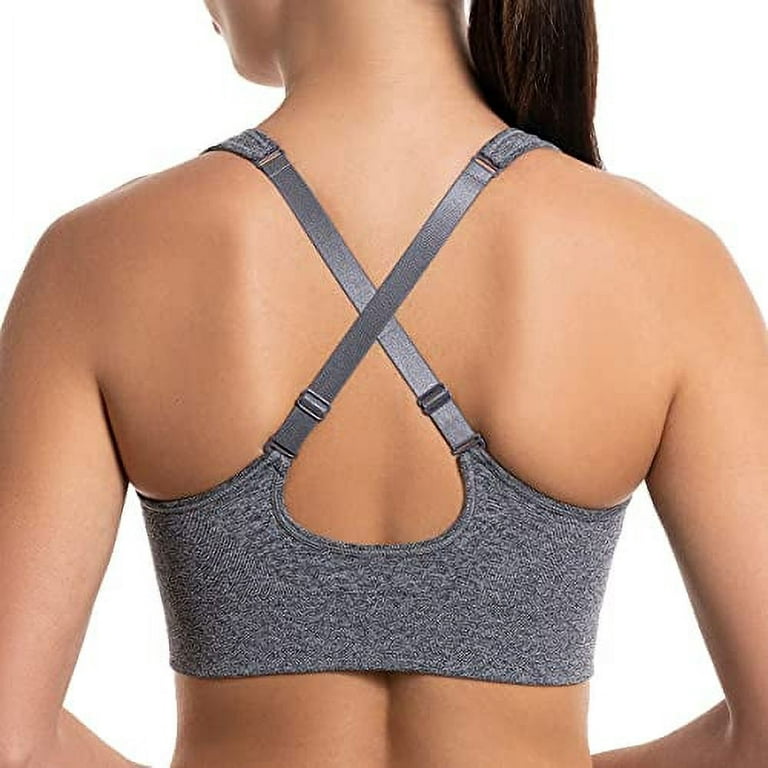 Women\'s Grey, PUMA Convertible Seamless 2 (Black/Dark Bra Sports Heather Performance Pack S)