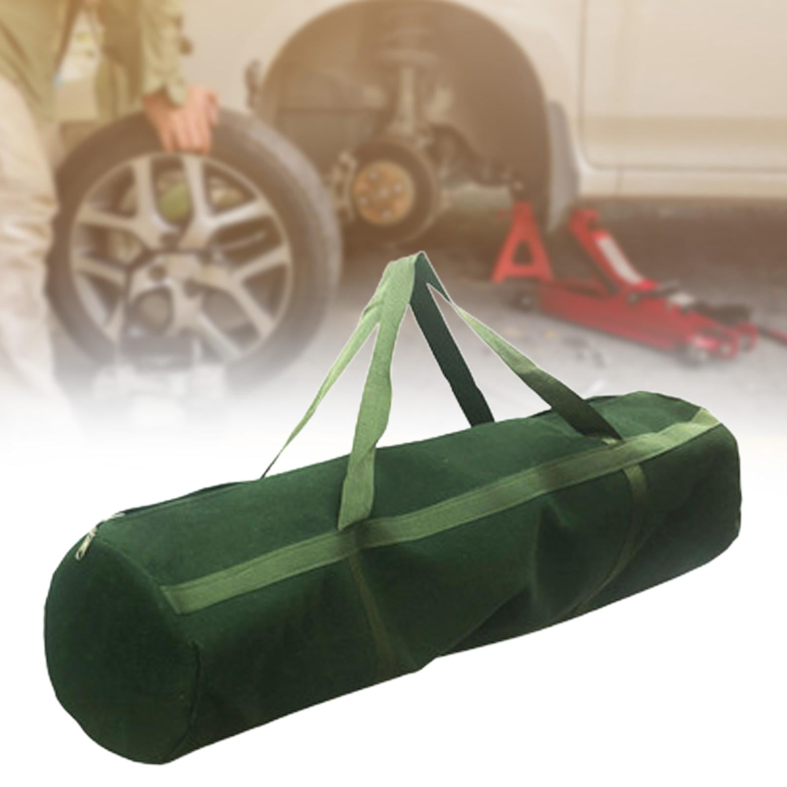 simhoa Canvas Tool Bag Tool Organizer Bag Wide Mouth Pouch Carrying Case Thick Heavy Duty Tools Case Tool Tote for Worker Woodworker 100x28cm