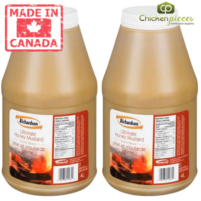 Richardson Sauce Miel et Moutarde Ultime 4 LT (8,8 Lb) (2/caisse)