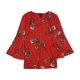 thumbnail image 1 of Alfani Blusa plisada para mujer, roja, pequeña, 1 of 2