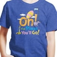 thumbnail image 3 of Dr. Seuss - Oh The Places You'll Go - Toddler And Youth Short Sleeve Graphic T-Shirt, 3 of 6