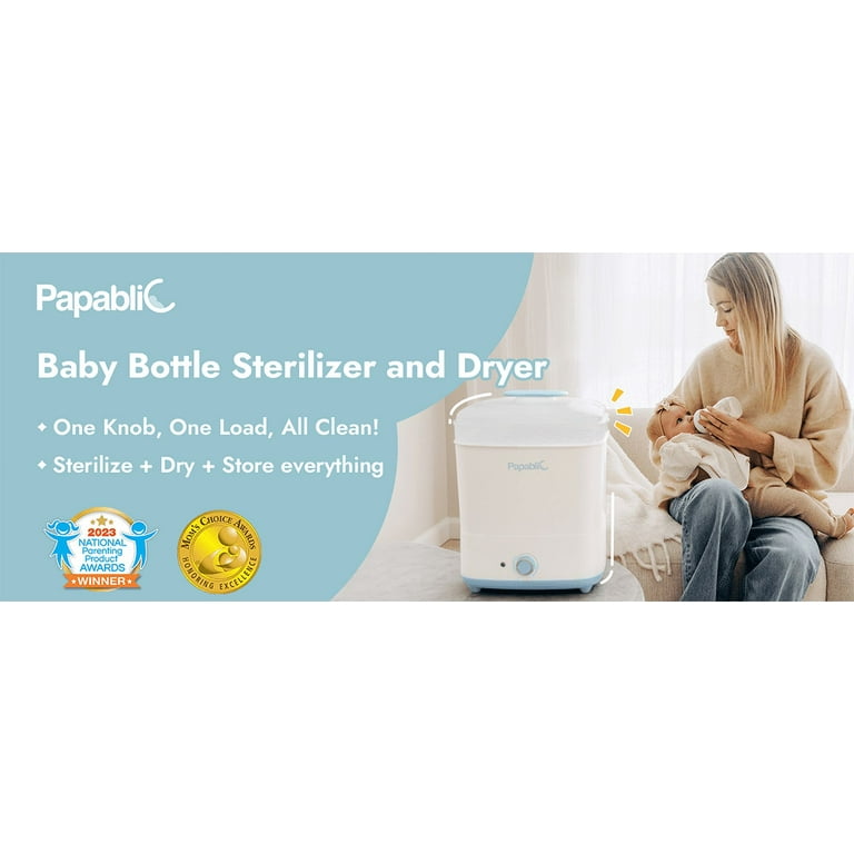 Papablic Baby Bottle Electric Steam Sterilizer and Dryer