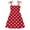 Rose Chaud, variante sur Robes pour Tout-Petites Filles Manches Courtes Imprimés Robe de Fête de Danse Vêtements pour Enfants Robe Fille Vêtements Taille 4-5T