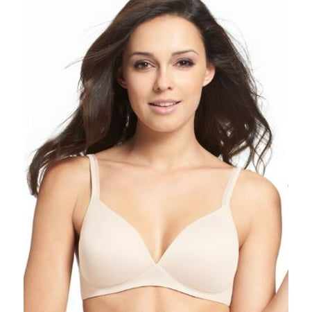 

Elements Of Bliss Solid Wirefree Lift Bra 1298 36 B Butter scotch beige