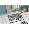 thumbnail image 2 of Badgers in the snow Door Mat, 2 of 2