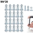thumbnail image 1 of Vis d'Expansion, Lot de 20 Écrous Pétale avec Vis en Forme de Pétale Métal Écrou Pétale, 1 of 1