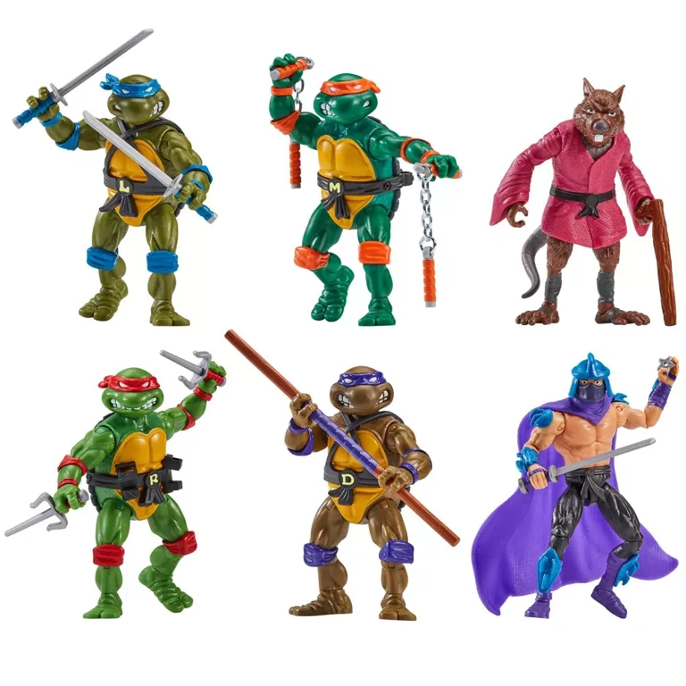 Teenage Mutant Ninja Turtles 1988 Remastered Leonardo, Donatello