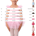 thumbnail image 3 of XXWXYD Toddler Girls Ballet Leotard Ruffl𝖾 Sleeveless Sequin Tutu Dress Bowknot Ballerina Dance Dress Performance Recital Party Sparkly Twirl Dress, 3 of 5