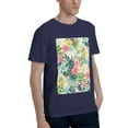 thumbnail image 2 of Bingfone Tropical Flowers Men'S Loose Fit Short-Sleeve Pocket T-Shirt, 2 of 7