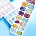 thumbnail image 3 of 4Pcs Ice Cube Maker - 14 Cells - Easily Demold - Non-Stick - Home Ice Grid - Multipurpose Ice Storage Box - Bar Accessories, 3 of 8