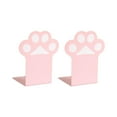 thumbnail image 3 of Sujetalibros con forma de garra de gato Macarena decorativos rosa, 3 of 8