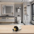 thumbnail image 5 of Flow Cartridge Easy to Install Flow Control Handle for T Bar Shower Thermostatic Mixer Taps Mirror Chrome Finish, 5 of 9