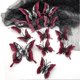 thumbnail image 4 of 3D Hudie Decoration Room Decoration 3D Sticker Black & White, 4 of 5