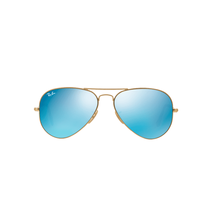 Ray-Ban RB3025 Classic Aviator Sunglasses, 58MM, Mirror Lens
