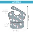thumbnail image 4 of Kdxio Cartoon Poodle Dog Bibs For Babies, Baby Bibs for Eating, Toddler Bibs, Waterproof Bibs, Feeding Bibs, for Toddlers, Boys, Girls, 4 of 8