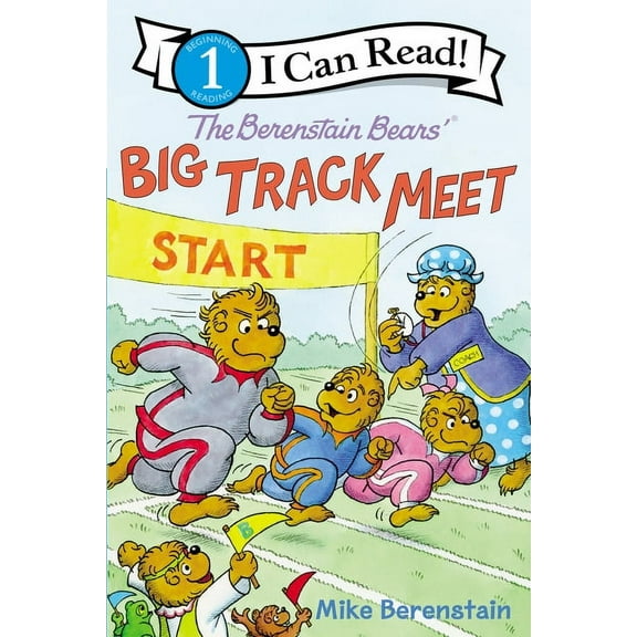 I Can Read Level 1 The Berenstain Bears' Big Track Meet, (Paperback)
